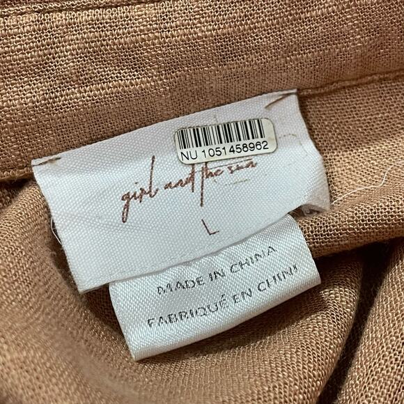 Girl and the Sun Alessi Mini Dress - Toffee - Large - Picture 11 of 15